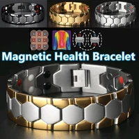 health care magnetic bracelet weight loss anti fatigue therapy bracelets for men women arthritis pain relief energy jewelry gift