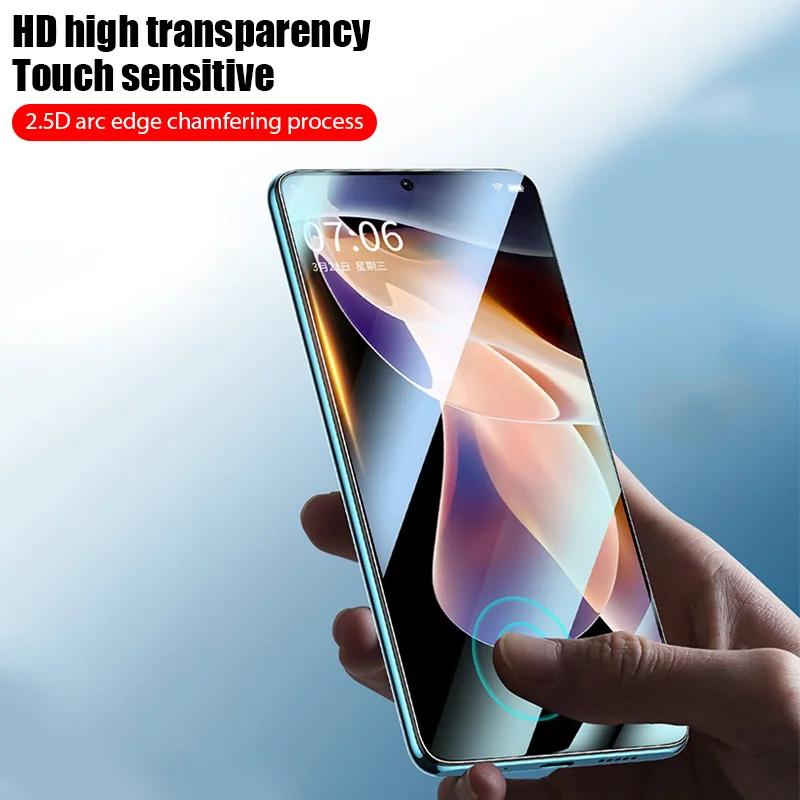 4PCS Tempered Glass For Xiaomi Poco X5 Pro F4 X4 X3 F3 GT M5 M5S Screen Protector For Poco M4 M3 X4 Pro 5G X3 NFC F2 Pro glass images - 6