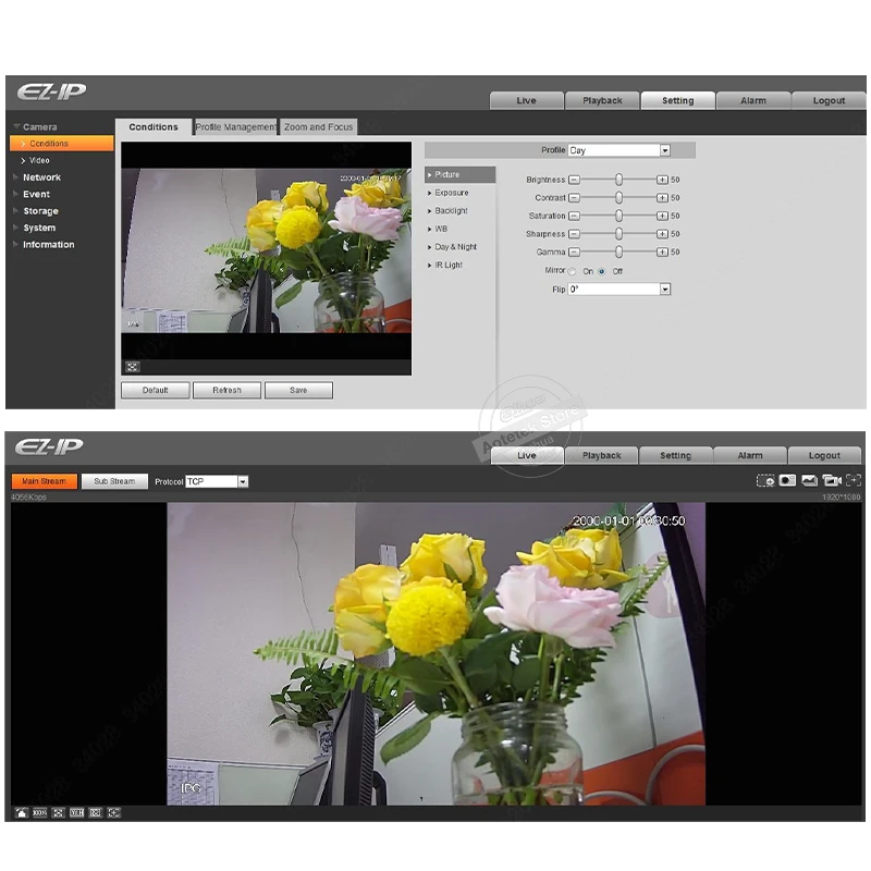 Dahua оригинальный 2MP 4MP HD сетевая IP камера мини-Пуля безопасности домашний монитор
