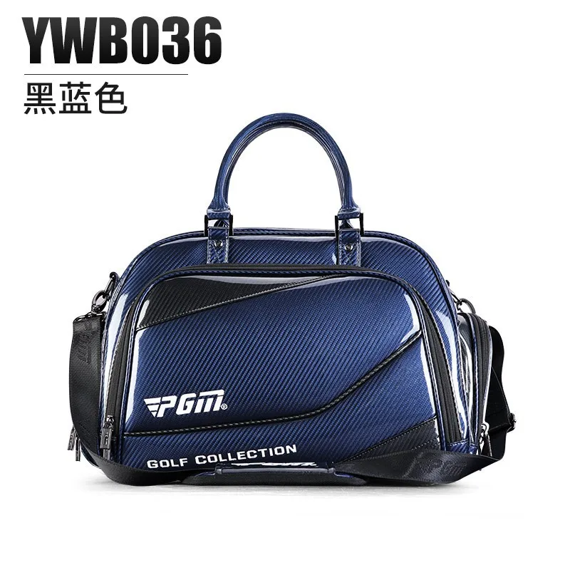 PGM Golf Clothing Bag Men's Waterproof Nylon Clothes Bag Lightweight Travel Ball Bag Tote Bag Large Capacity Independent Shoes