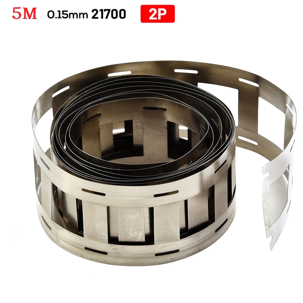 Никелированная стальная полоса с высокоточным аккумулятором 21700 длина 5 метров и