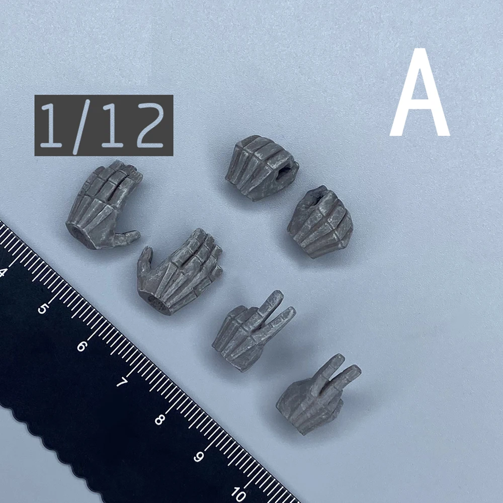 

DAMTOYS PES025 1/12 Death Gas Station Series Coaldog Freedom Brother Hand Model 6PCS/SET Accessories Fit 12" Male Doll Collect