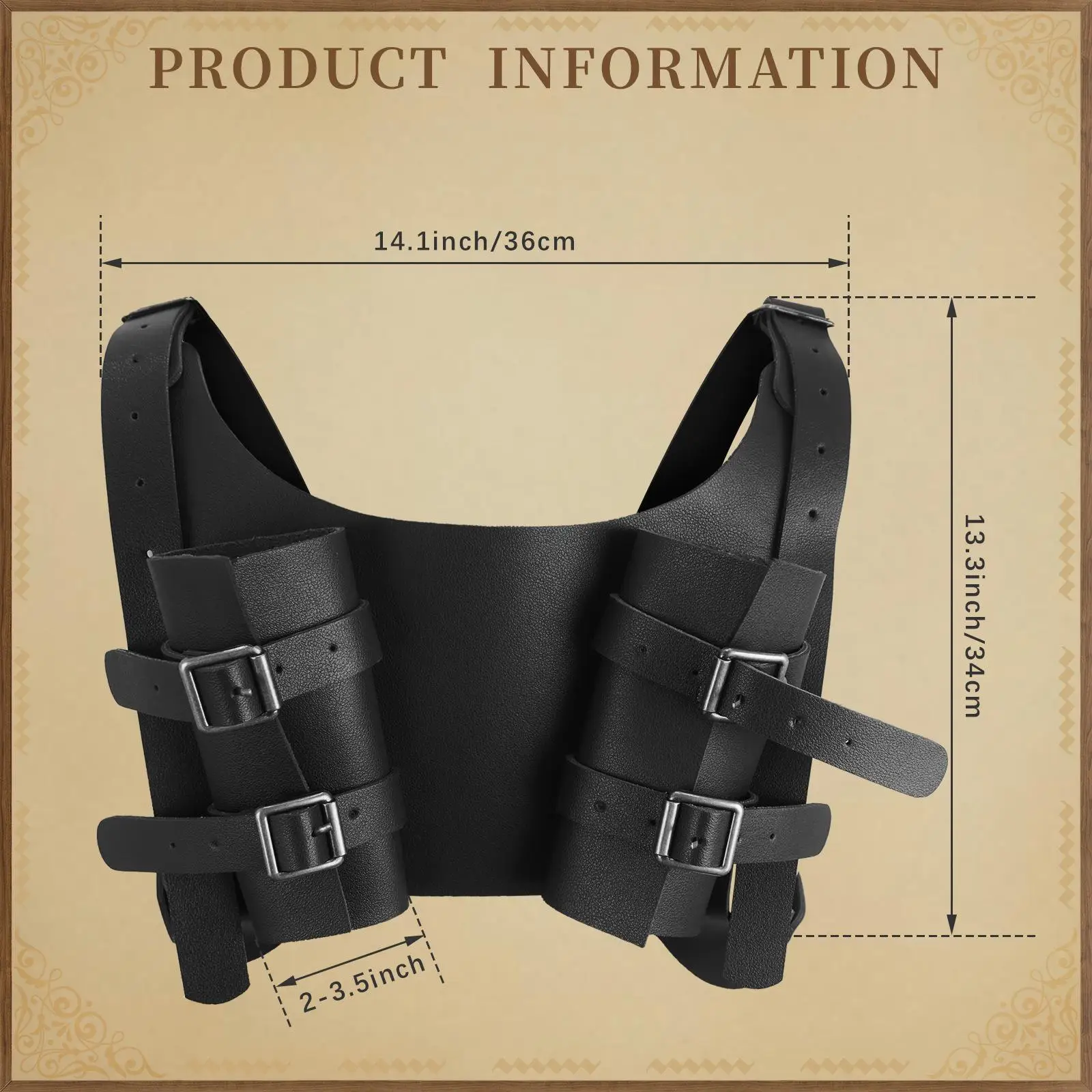 Задний чехол для меча двойной тематическая вечеринка сценический косплей рыцарь