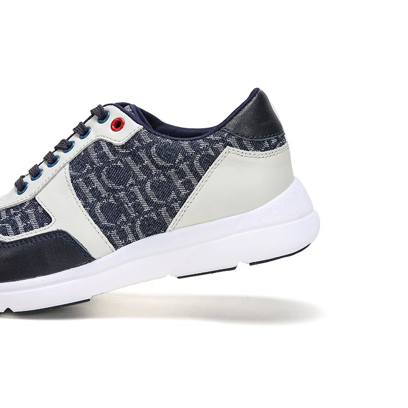 CHCH Women's Sneakers Breathable Comfortable Casual Shoes Luxury Brand Shoes Leather Woven Patchwork Colorful Running Shoes