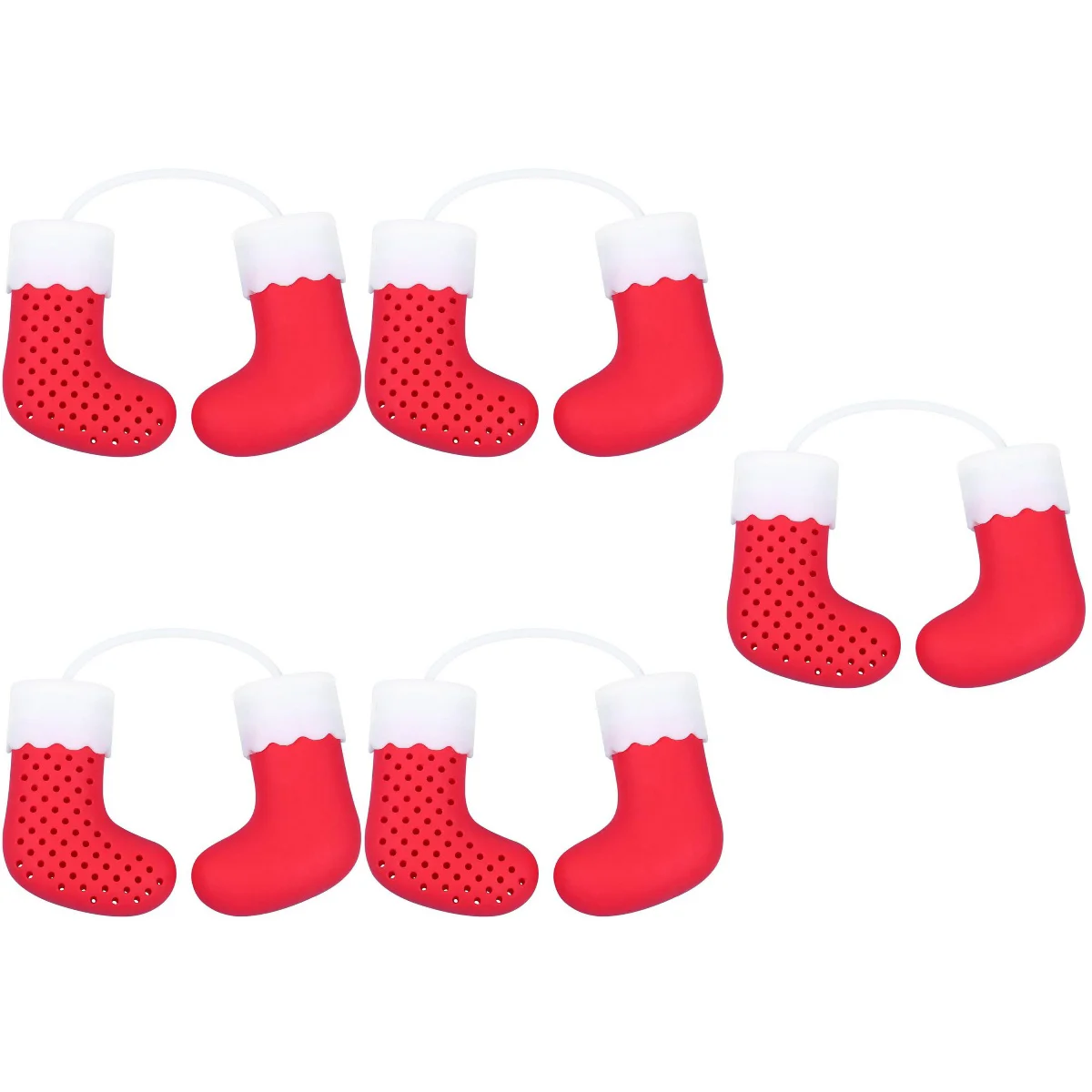 

Ситечко для заваривания чая, рождественское ситечко с фильтром, держатель для листьев, прорезыватель Cookingoffice, устойчивый к износу, домашний ...