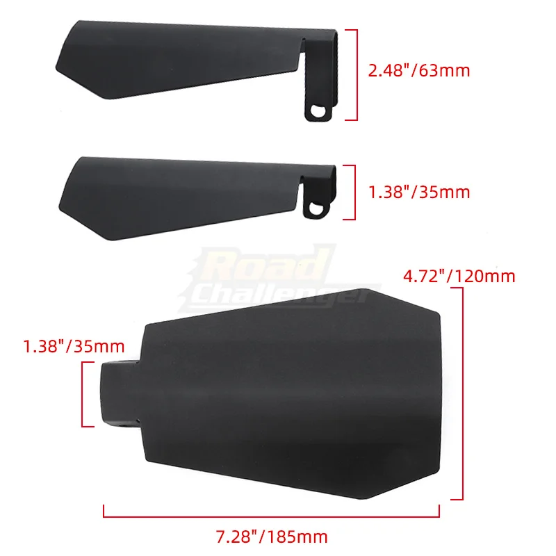 Мотоциклетная матовая черная левая и правая Накладка для Harley Dyna Low Rider Sportster XL 48