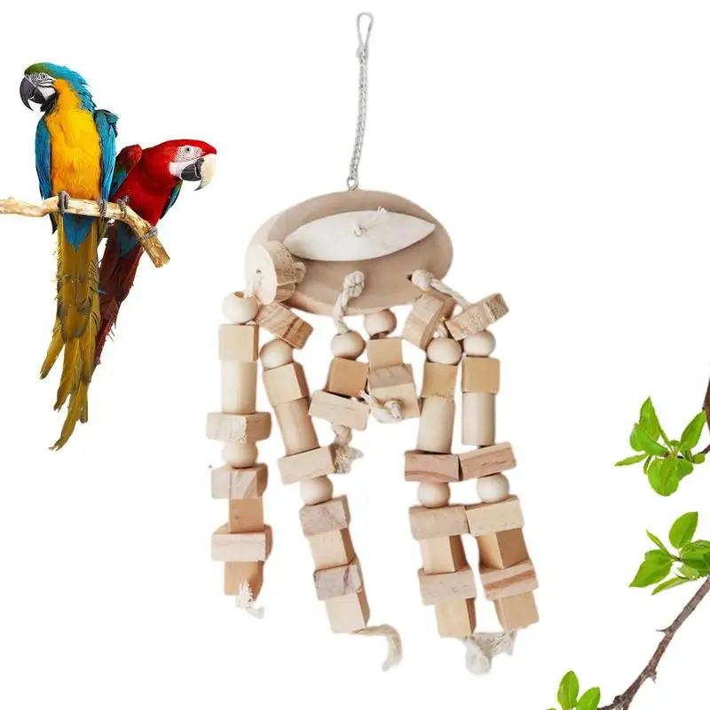 

Bird Toys For Parrots Cockatoo Chew Toys Bird Supplies Cage Accessories For Parrots Conures Love Birds Budgies And Cockatiels