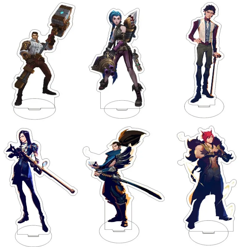 Искусственная акриловая подставка для украшения стола в стиле аниме Лига Легенд