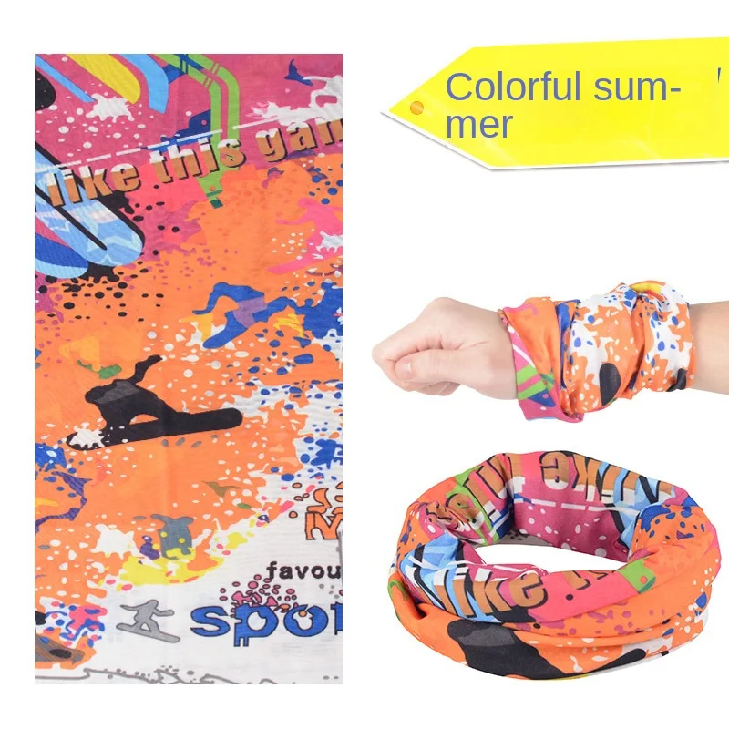 

Маска для улицы воротник для защиты шеи женский спортивный шарф для верховой езды головной платок мужской летний солнцезащитный шарф для р...