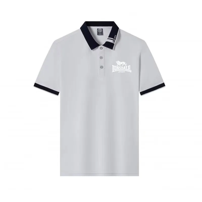 LONSDALE 2024 летняя мужская одежда уличные продажи стильные рубашки поло