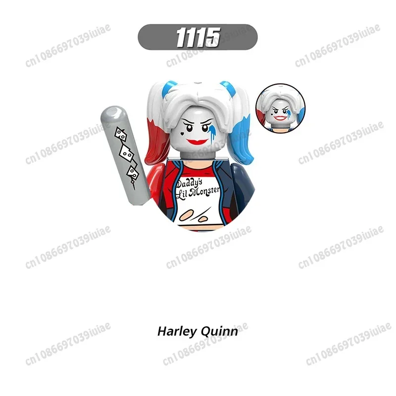 Супергерой клоун яд плющ Бэтмен Харли Квинн женщина-кошка Робин кирпичи персонаж
