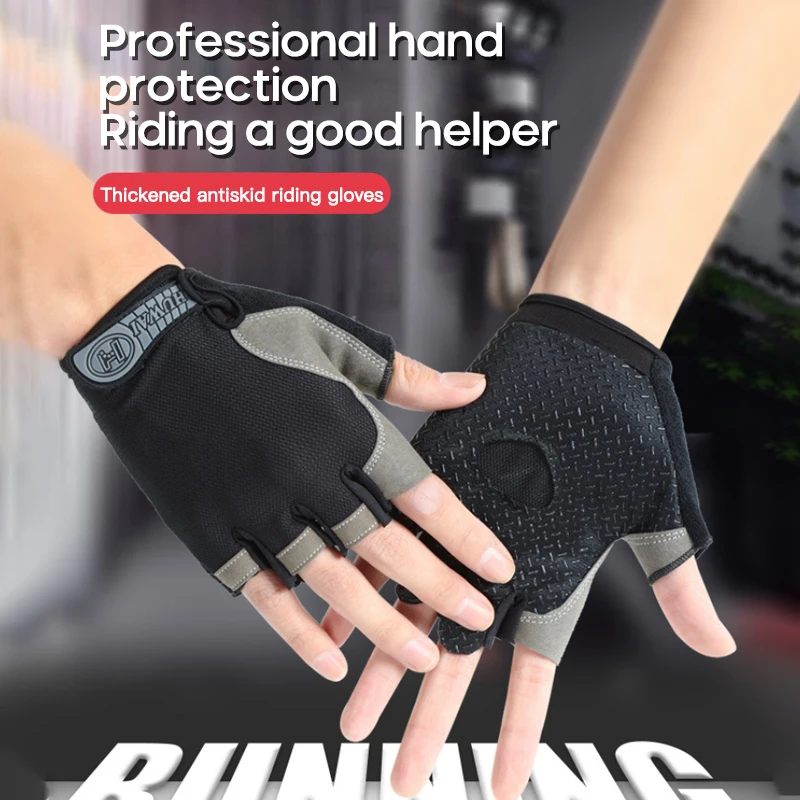 

Anti-slip Half Finger Gel Cycling Glove Riding Hiking Cycling Gloves Cycling Equipment MTB Half Finger Cycling Gloves Windproof