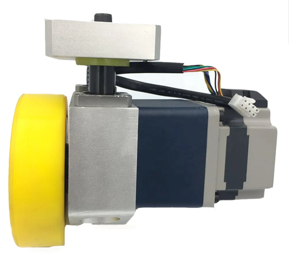

TZBOT 3000rpm 24V 200w Automatic Electric Driving Wheel for agv forklift industrial robot motor wheel hot sell