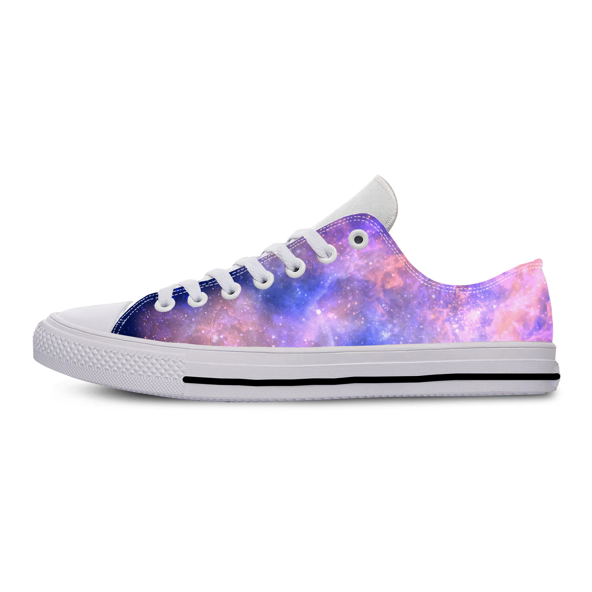 Кроссовки мужские/женские из ткани с низким верхом и 3D-принтом