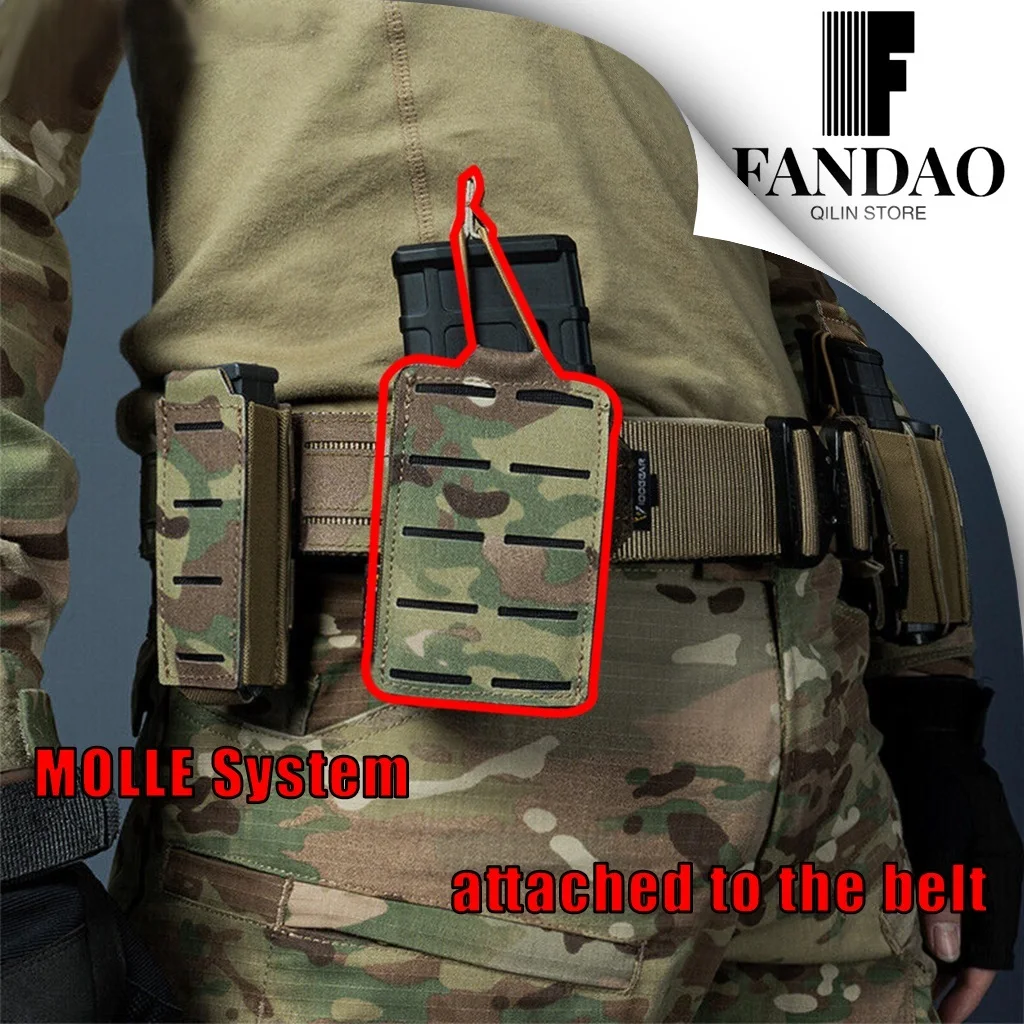 Тактическая подставка MOLLE 5 56 мм камуфляжная для M4 M14 M16 AR15 охотничий с открытым