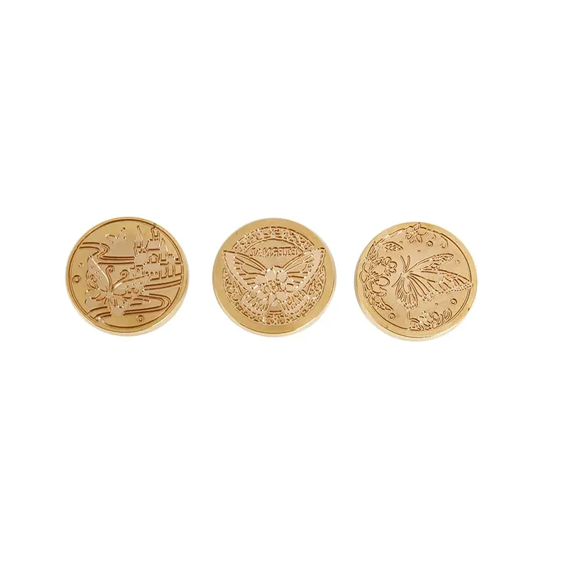 

30MM Wax Seal Stamp Butterfly Sealing Stamp Head For Scrapbooking Envelopes Stamp Personnalised