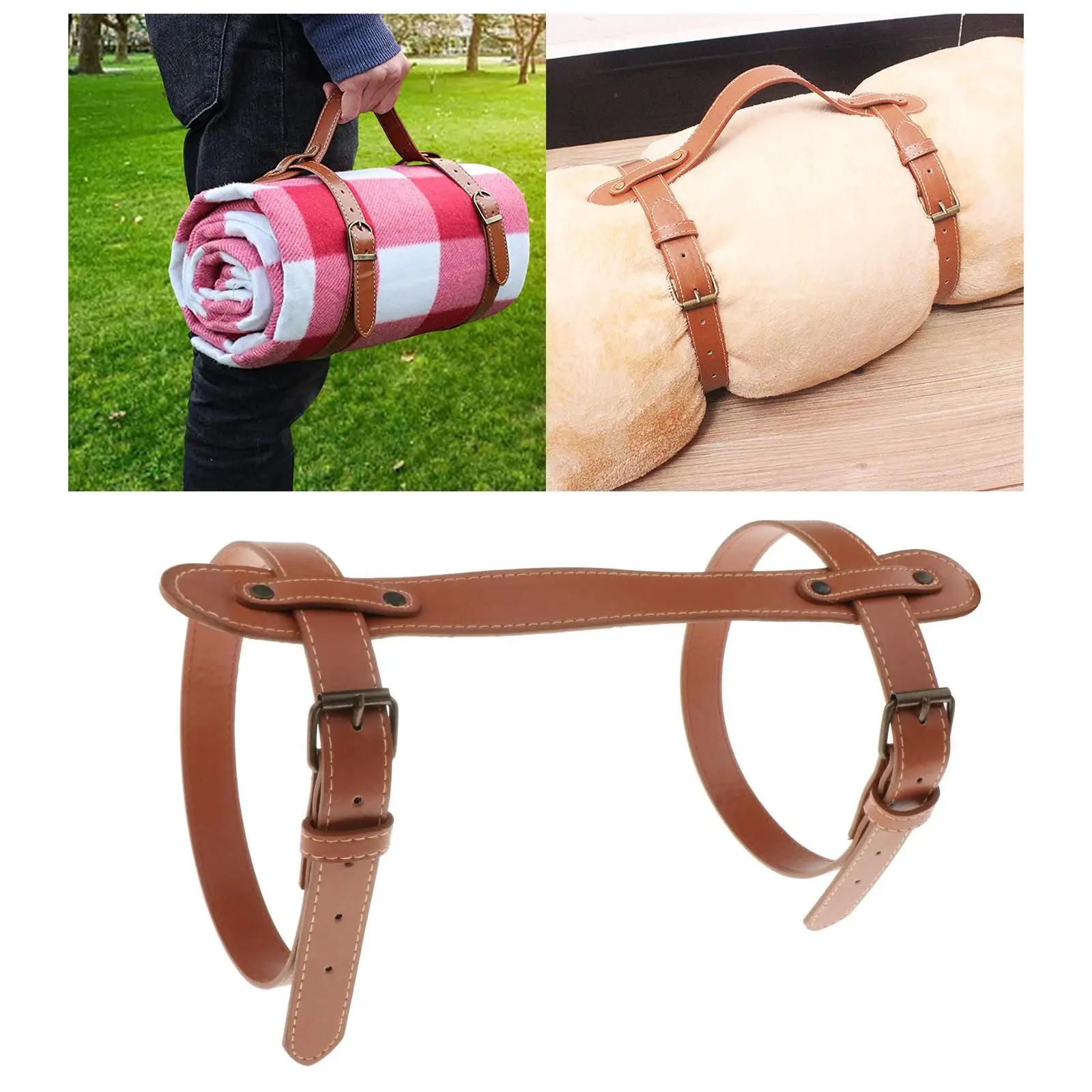 

Large Picnic And Outdoor Blanket Straps, Waterproof, Straps