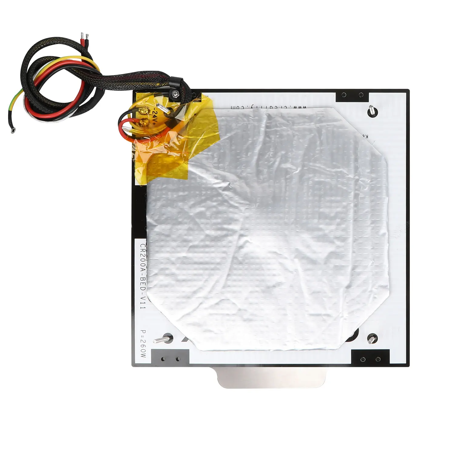 

Алюминиевая Подложка для 3D-принтера Sermoon V2, 24 В, 260 Вт, 260x260x3 мм