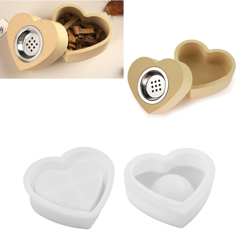 R2LD 4 комплекта форм для чехлов из смолы формы банок силиконовой с крышкой