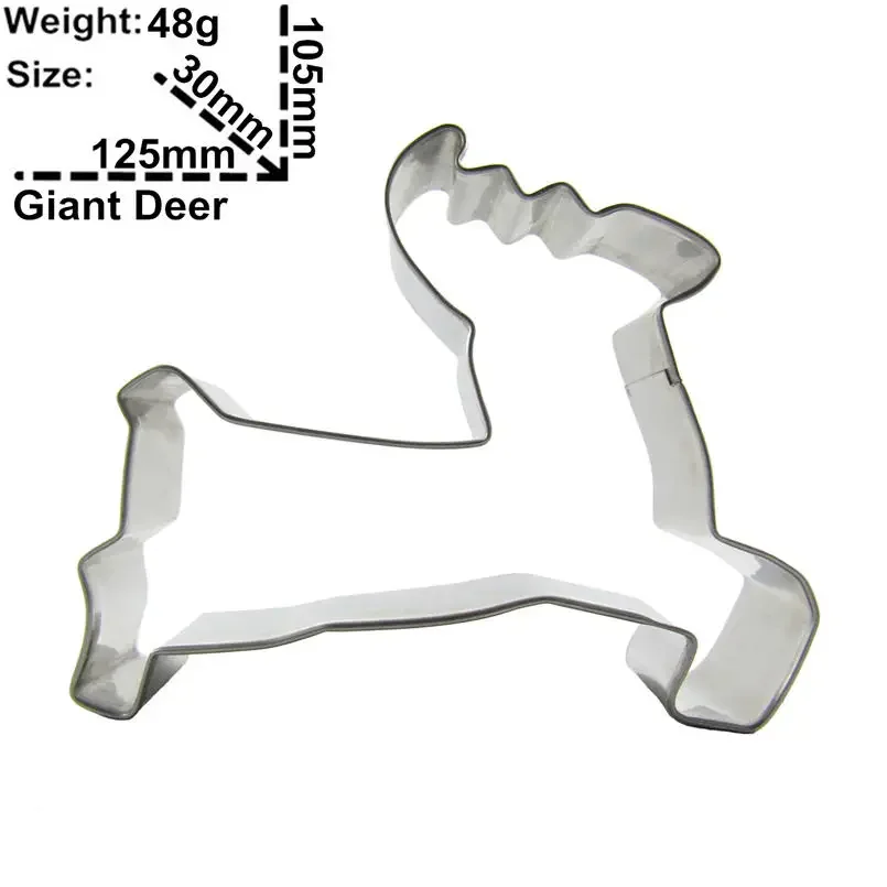 Наборы инструментов для украшения торта в форме гигантского оленя и