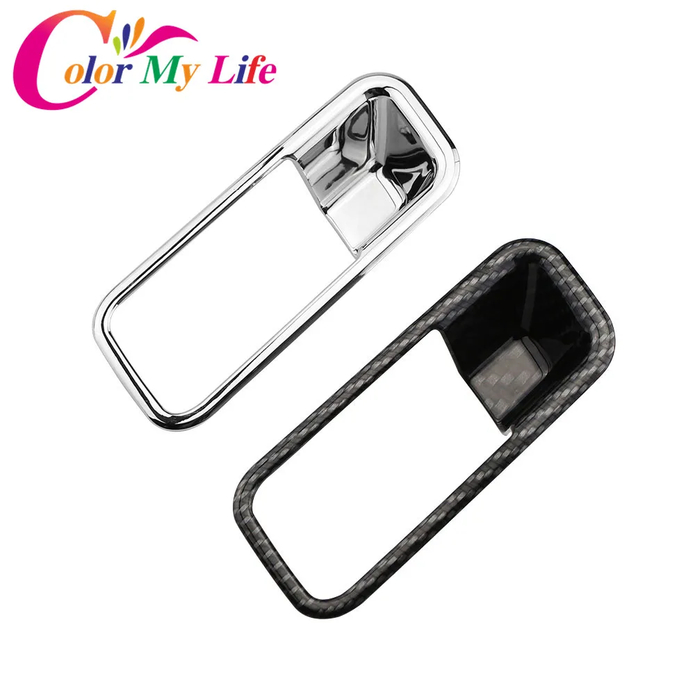 Color My Life Car Copilot Position Storage Box Handle Bowl Frame Cover Trim Sticker for Jeep Compass 2th 2017 + Renegade 2015 | Автомобили