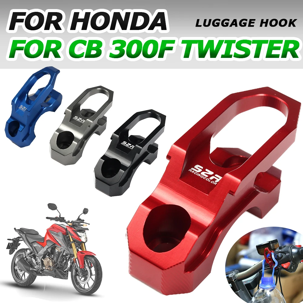 

Для Honda CB 300F Twister 2023 CB300F CB 300 F CB300 F Аксессуары для мотоцикла крючок для шлема зажим для багажа держатель для сумки вешалка кронштейн