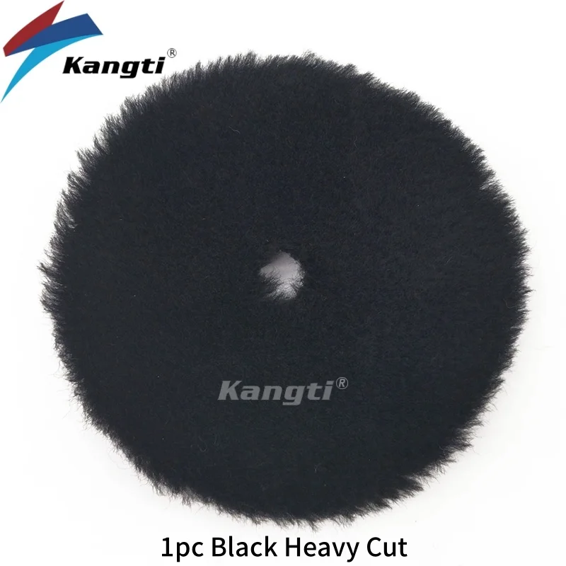 

Kangti 3 "/5"/6" шерстяная полировальная подушечка высокой плотности из овечьей шерсти полировальная подушечка для полировки автомобиля