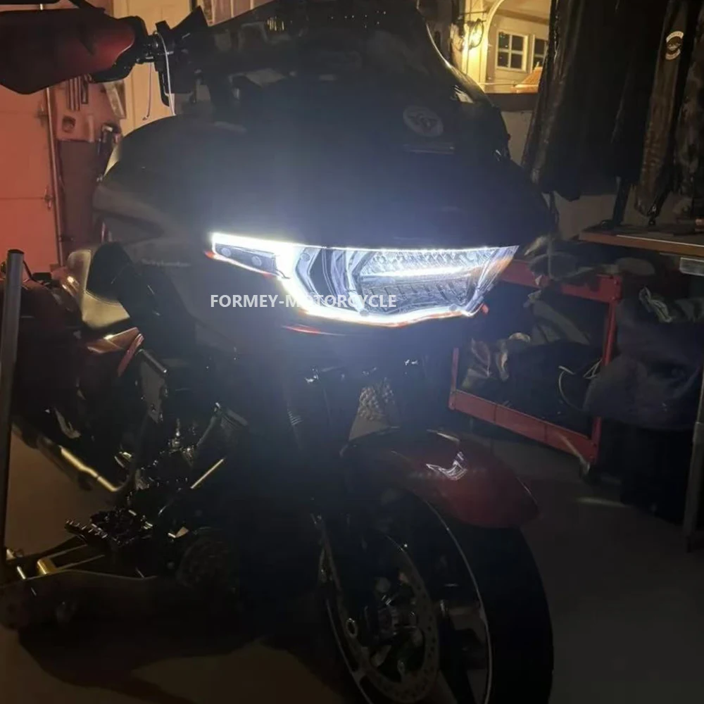 Аксессуары для мотоциклов защита передней фары защитный чехол Harley CVO Road Glide FLTRXSE