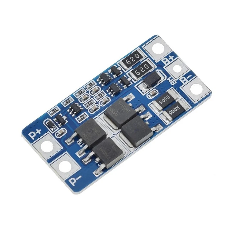 

2S 10A Balanced Charge & Discharge LiPo Battery BMS PCB Board 8.4V Battery Balancer Equalizer Charge Protection Board