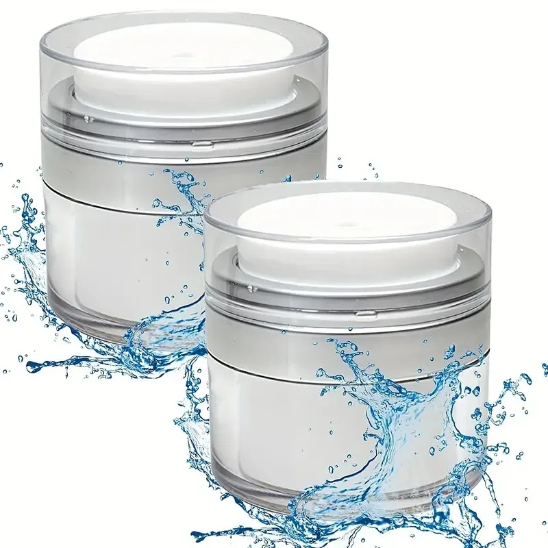 

15/30/50ml Airless Empty Pump Jar Vacuum Bottle Refillable Creams Gels Lotions Dispenser Portable Travel Refillable Bottle Cosme