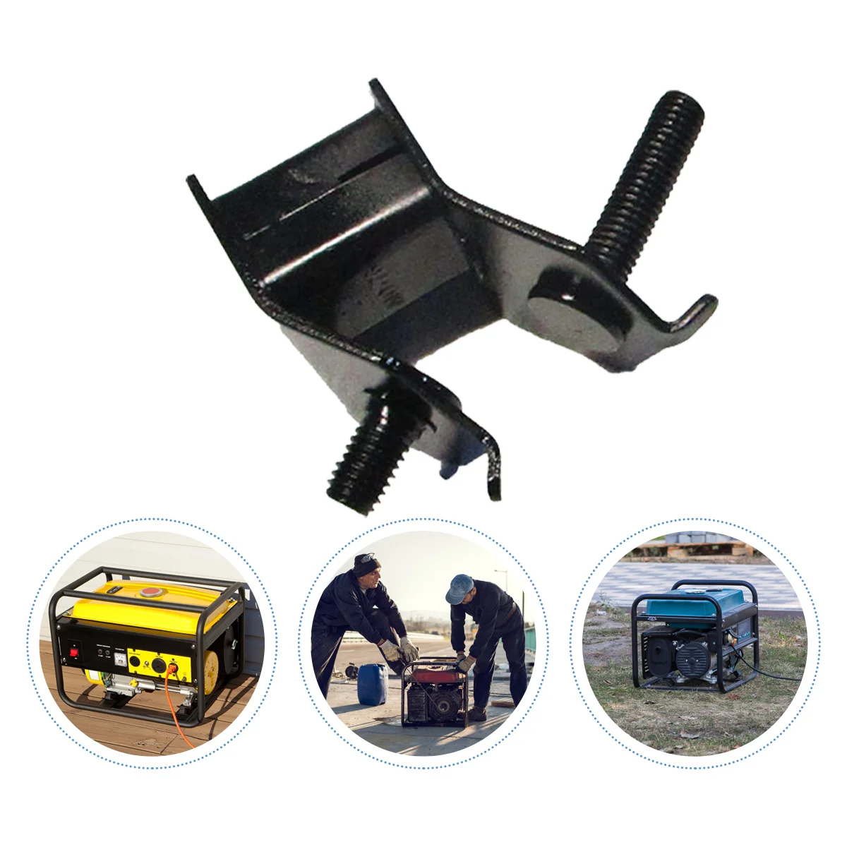 

4pcs Motor Mounts Motor Rubber Mounts Generator Supplies Replacement Motor Mounts Generator Vibration Generator Motor Mount