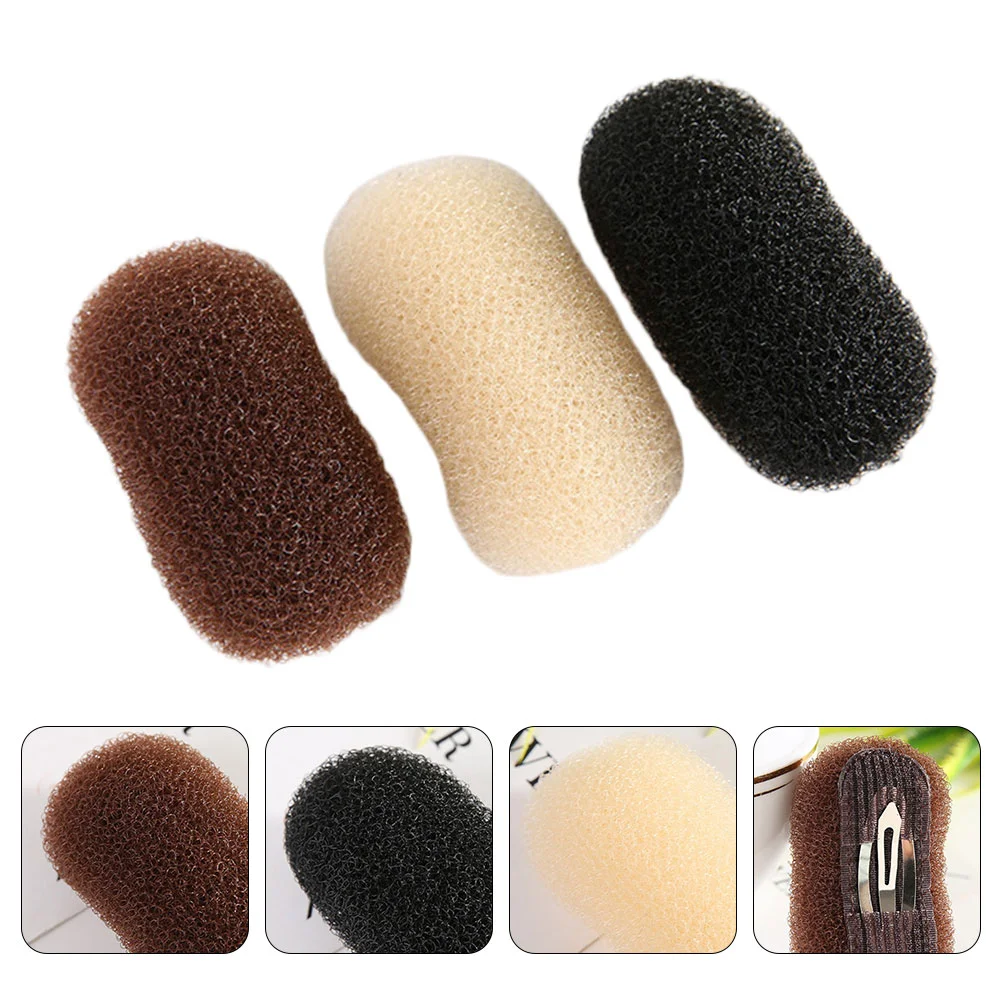 

Hair Bump Volume Clipbase Pad Spongeinsert Bun It Clips Tool Inserts Styling Fluffy Maker Accessories Bumps Padding Comb Cushion