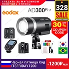Вспышка Godox AD300Pro уличная карманная Вспышка TTL для Canon Nikon Sony Fuji Olympus DSLR Фотография youtube PK AD200Pro