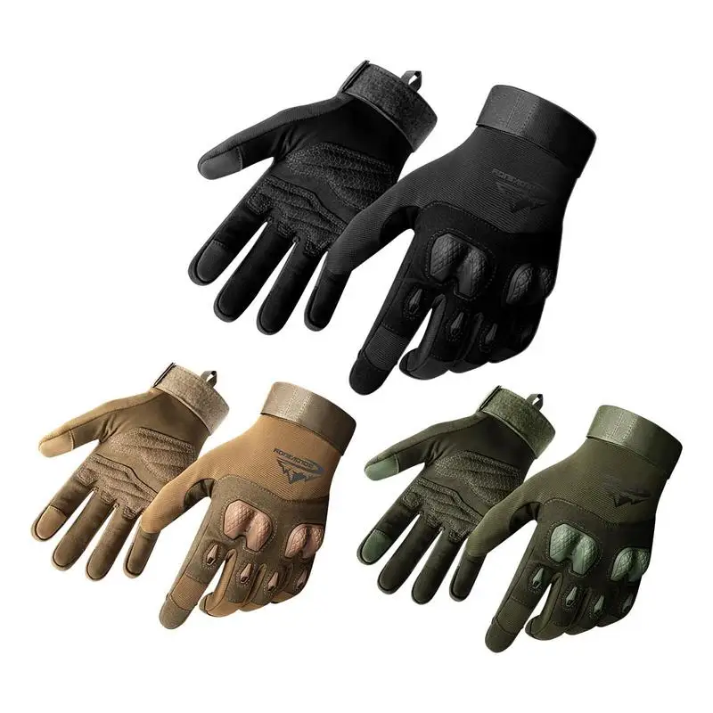 

Touchscreen Motorcycle Gloves Shockproof Motorbike Muffs for Cycling Outdoor Sports Riding anti-slip silicone pad Design