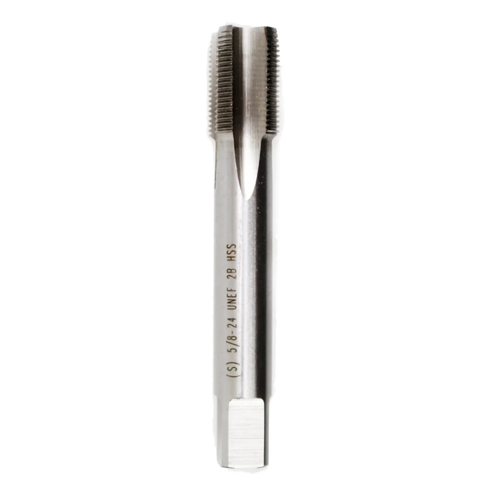 

1 * Tap 5/8" - 24 TPI UNEF HSS High Speed Steel Machine Right Hand Thread Plug Tap Tool 100% Brand New And High Quality