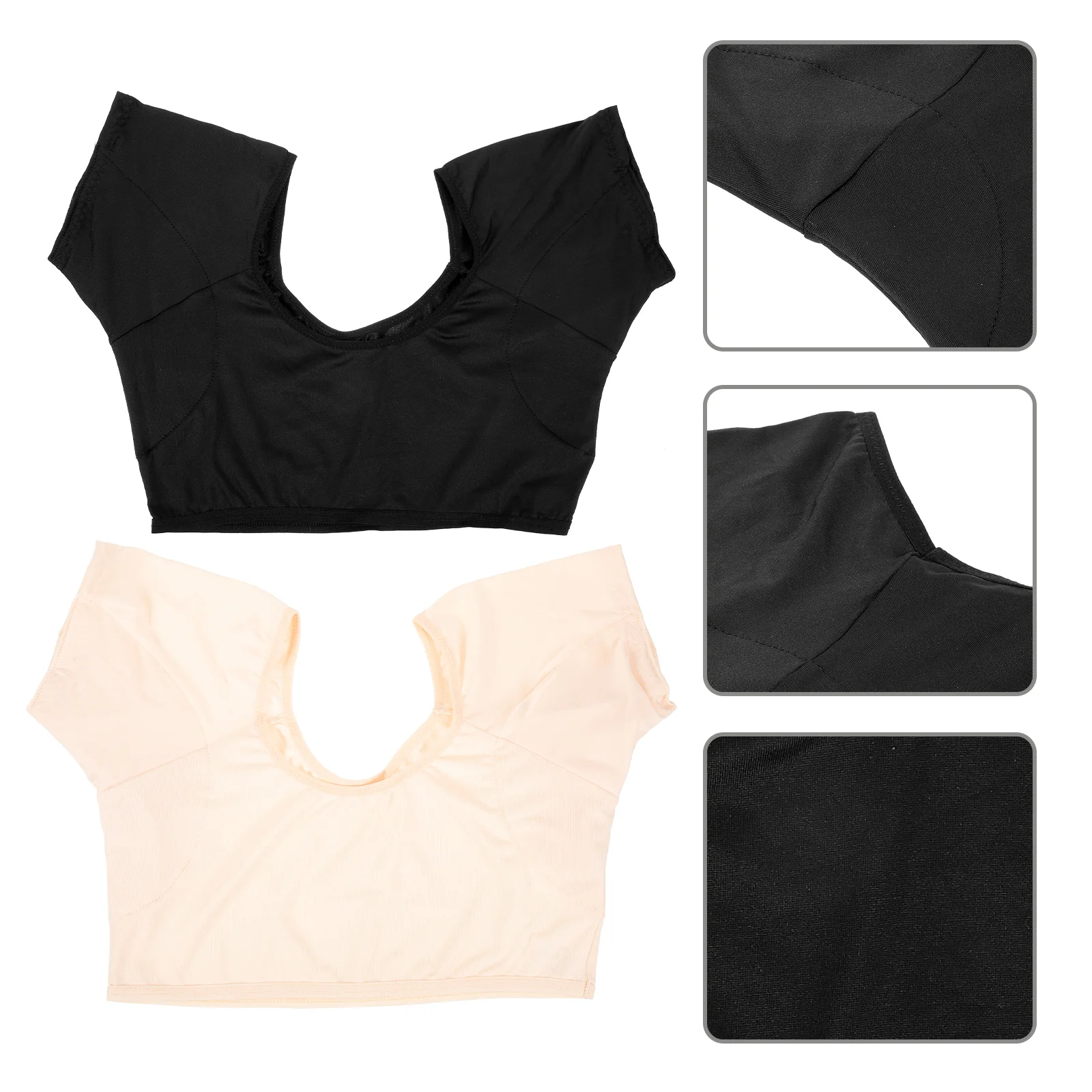 

Underarm Sweat Pads Armpit Women Reusable Vest Washable Thin Breathable Sweating Summer Tank Tops