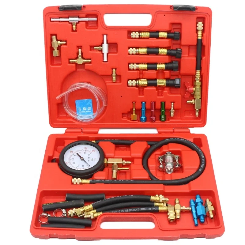 Манометр впрыска топлива TU-620 испытательный инструмент насоса обнаружения 0-230PSI