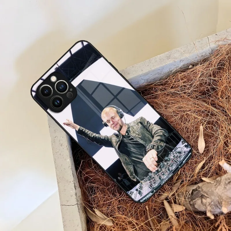 Dj Armin Van Buuren чехол для телефона Iphone 15 14 Pro Max 13 12 11 Mini X Xr Xs 8 7 Puls стекло