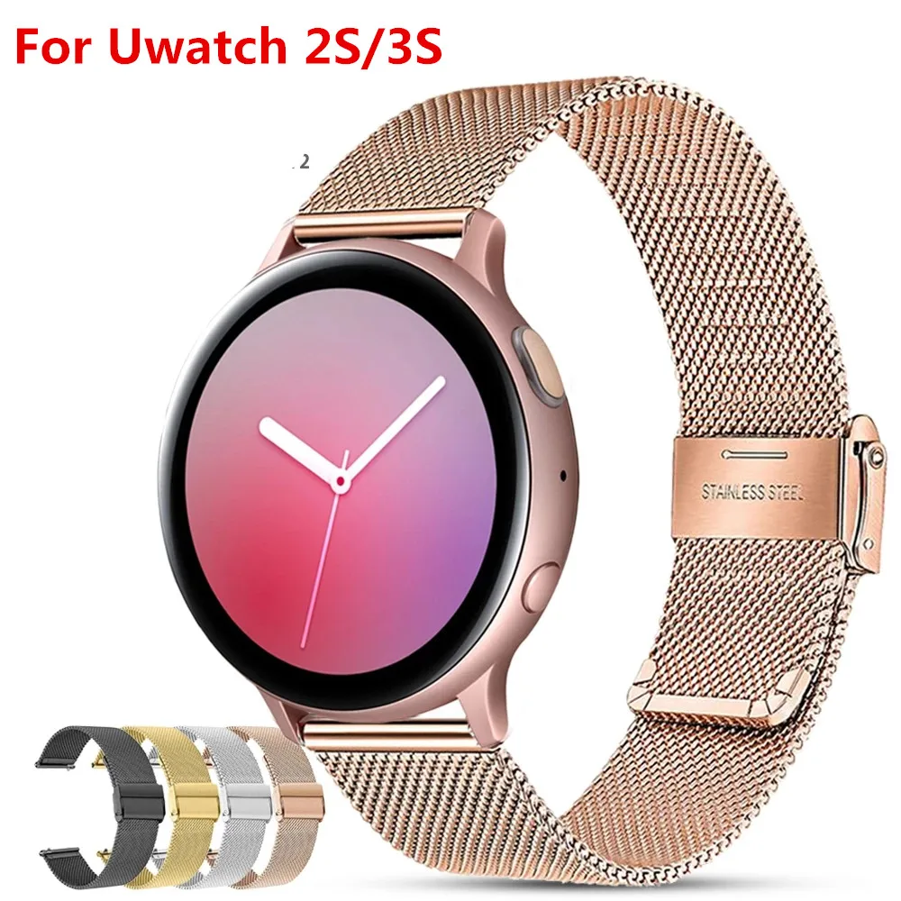 Milanese Straps For Umidigi Urun S Band Bracelet For Umidigi Uwatch 3S/2S Wristband Loop Smart Watch Accessories