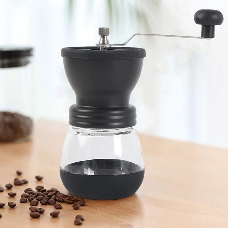 

Stainless Steel Portable Coffee Grinder Hand Crank Scale With Grinder Hand Coffee Grinder With Adjustable Settings Camping