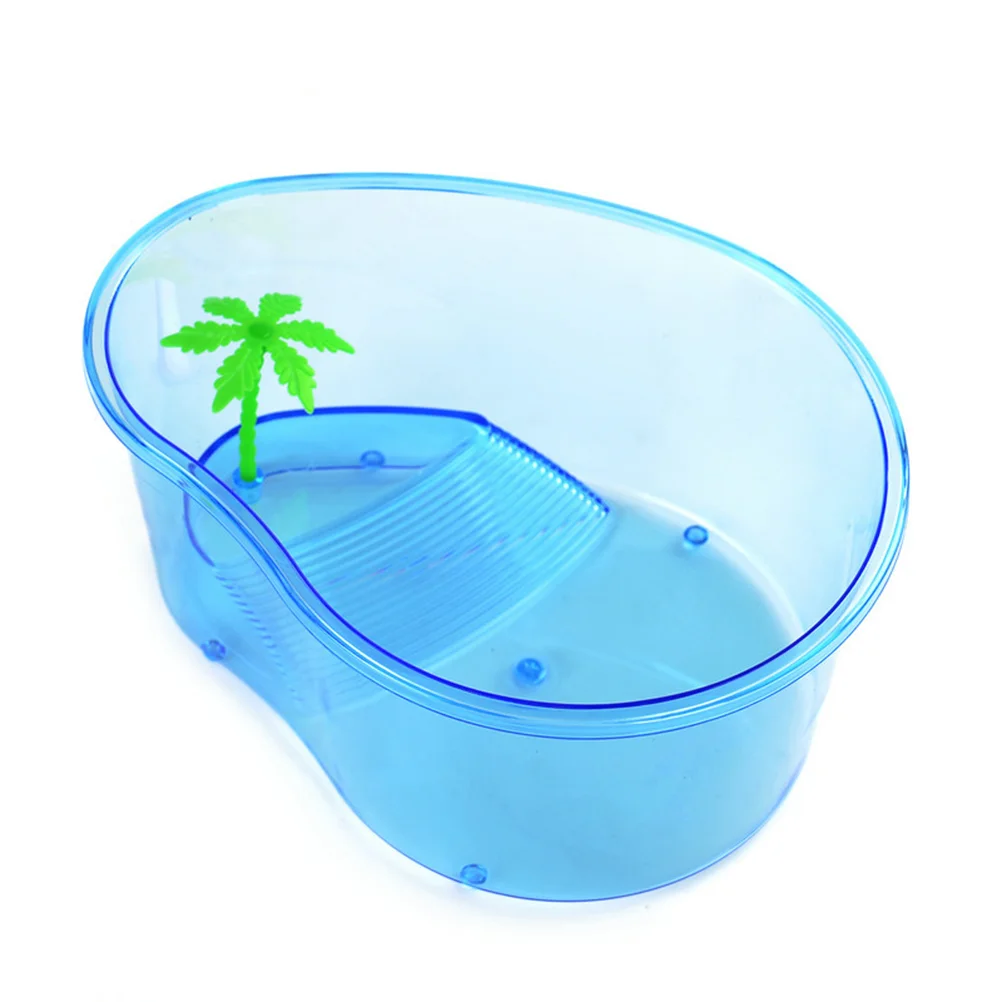 Пластмассовая рыболовная площадка для черепахи выше аквариума размножитель