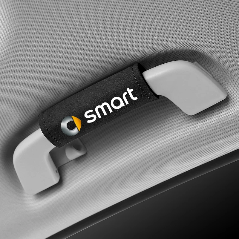 

Подлокотник для крыши автомобиля с имитацией оленя, 1 шт., защитное покрытие, перчатки, украшение для дверной ручки для Smart 451 453 Fortwo Forfour