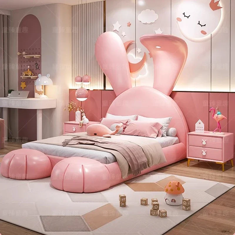 Современная кровать для девочек татами дизайн спальня королева большой размер