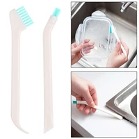 2pcs cleaning brushes set long handle portable bottle cloth cleaning brush household kitchen tools