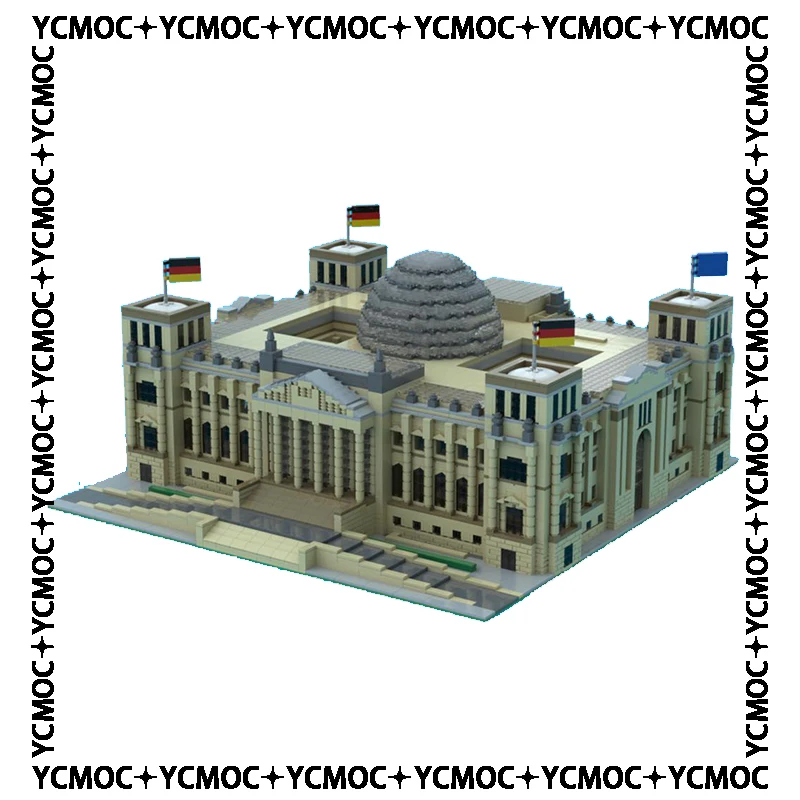 

YcMoc Building Blocks The houses of parliament Technology Bricks DIY Toys For Kids Children Gifts