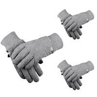 winter ski gloves cold proof plus velvet cotton thickened warmth men and women winter cycling gloves