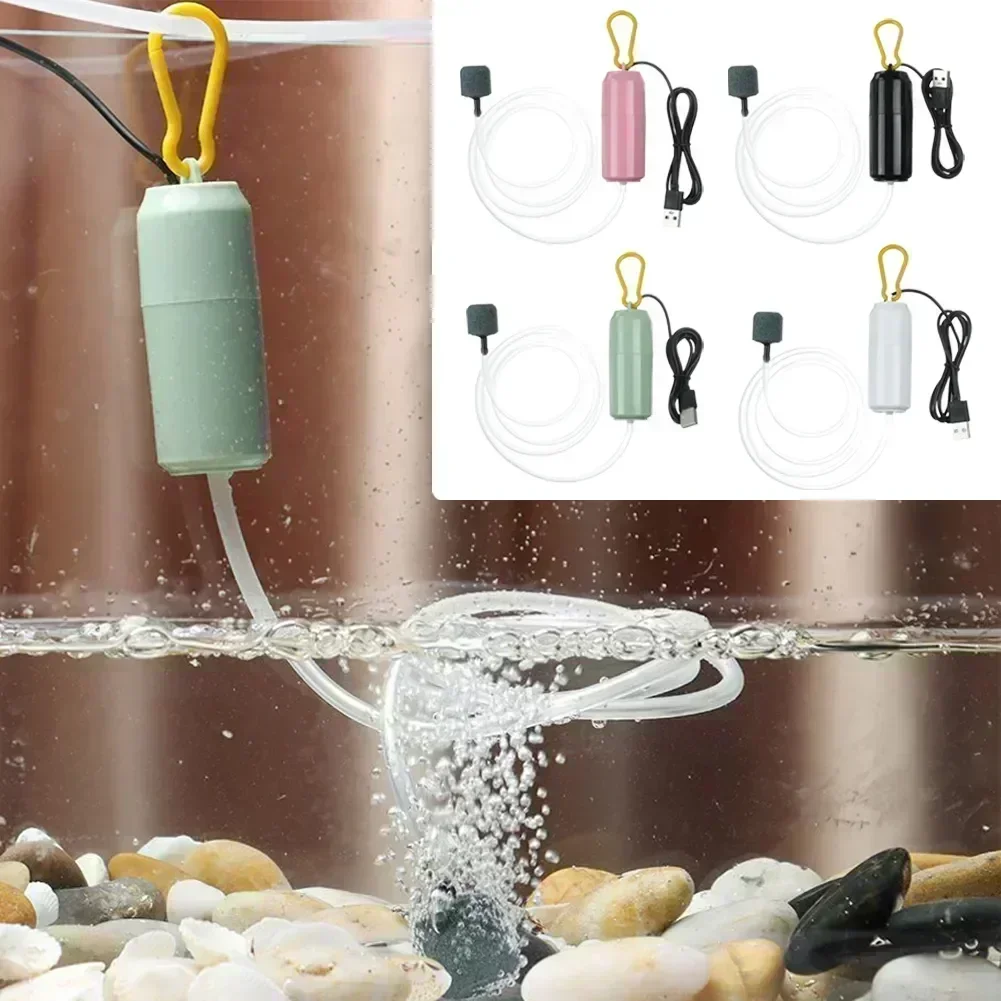 

Aerator For Oxygen Mute Colours Tool Supply Air Compressor Oxygenator USB Mini Household Pump Seafood 4 Aquarium