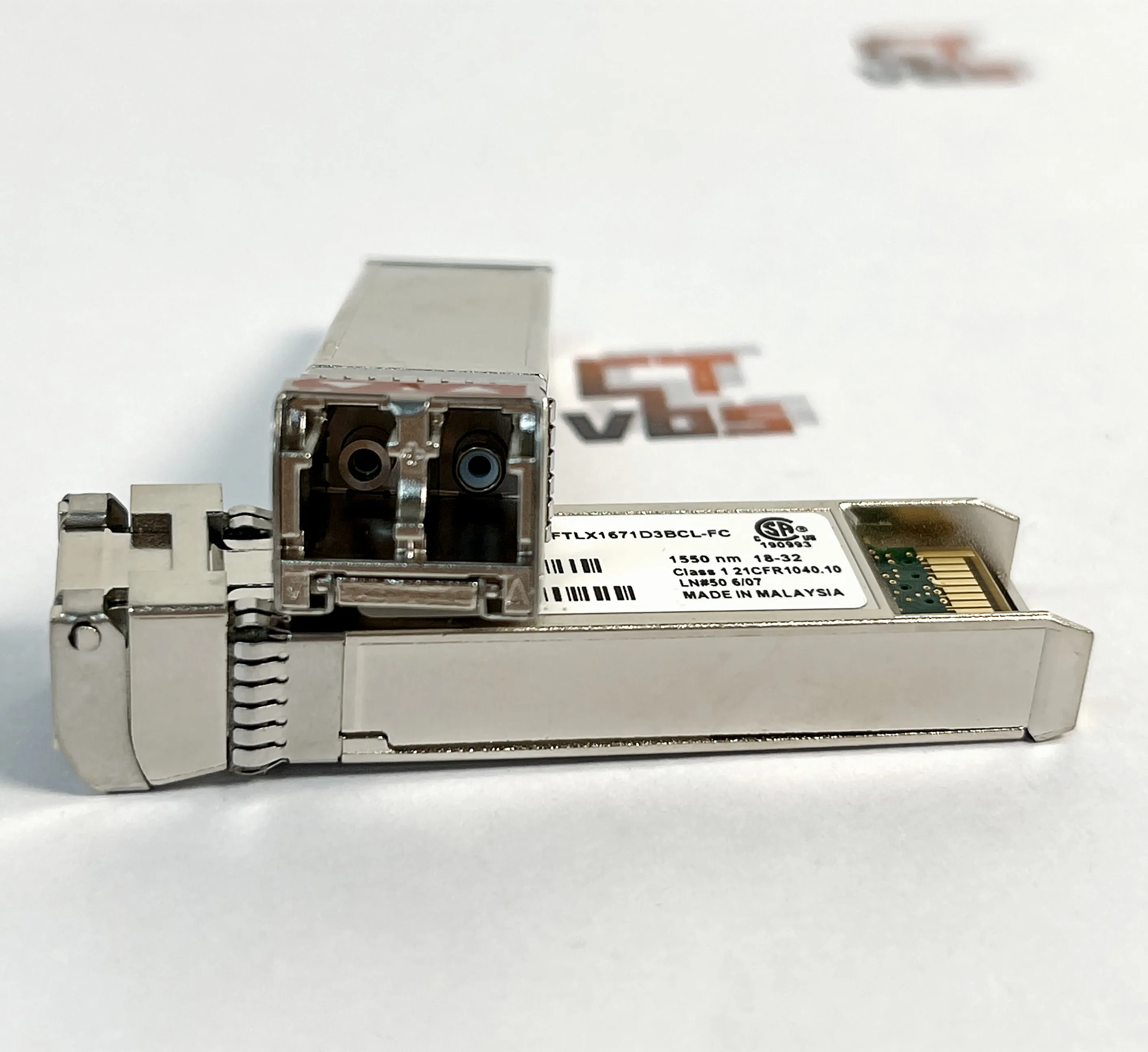 For 40km 10Gb Optical Fiber Module DELL FTLX1671D3BCL-FC 1550nm Single Mode SFP+