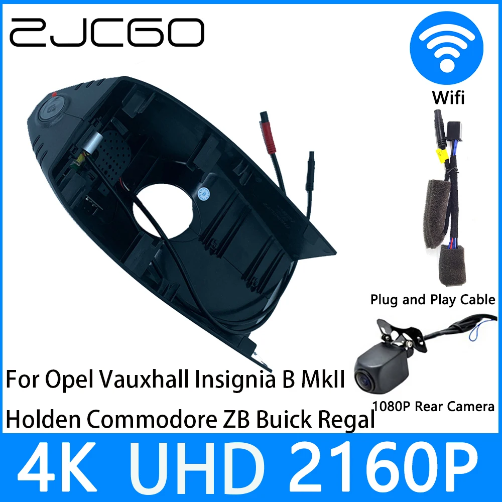 

ZJCGO Dash Cam 4K UHD 2160P Car Video Recorder DVR Night Vision for Opel Vauxhall Insignia MkII Holden Commodore ZB Buick Regal