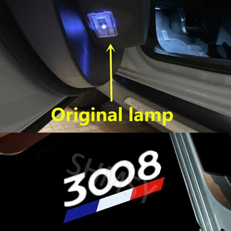 

2 шт., автомобильные лампы-проекторы для Peugeot 3008 2008 2009 2010 2011 2012-2013